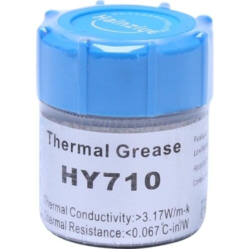 10g HY710-CN10 Thermal Grease CPU Chipset Cooling Compound Silicone Paste 3.17W - L059 New hot