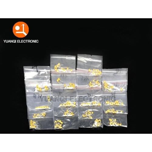 18values*10pcs =180pcs Monolithic Ceramic Capacitor 20pF~1uF ceramic capacitors Assorted Kit
