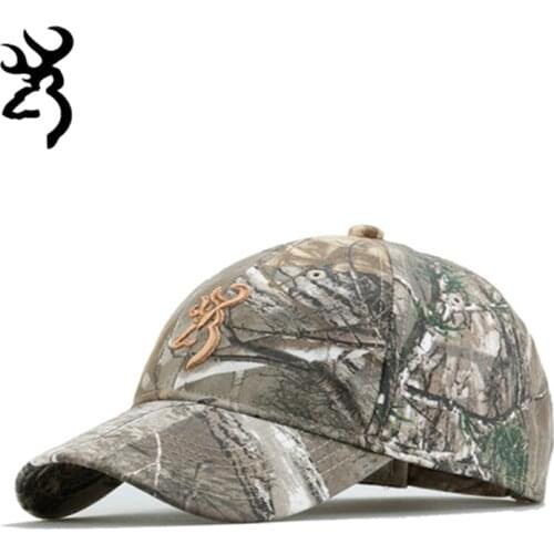2019 Browning Men Hunting Cap Sports Hiking Outdoor Man Baseball Hunting Hat Adjustable One Size Fits Most of All Discount