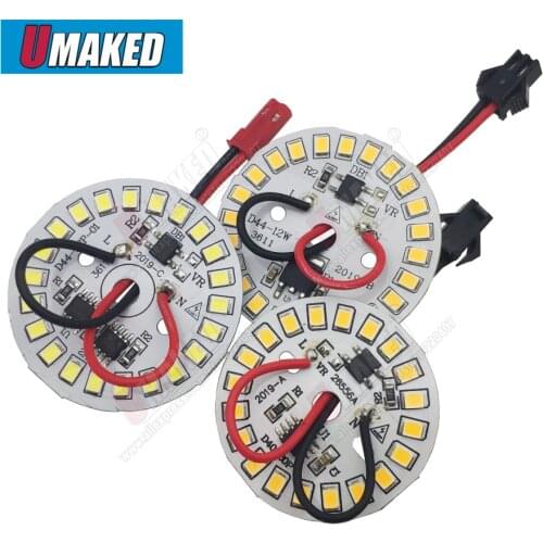 3 5 7 9 12 15W AC 220v led pcb smd2835 smart IC driver with 20cm wire for bulb light, driverless led bead for downlight