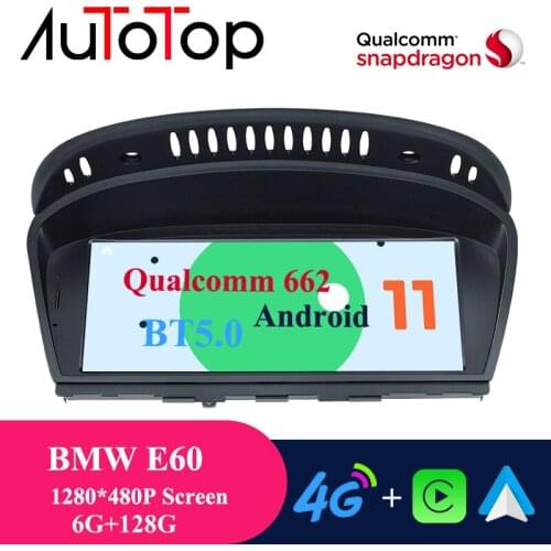 AUTOTOP 8.8" BMW E60 Car Multimedia Player Android 11 for BMW 5 Series E60/M5/M3/E61/E63/E64/E90/E91/E92/E93 6G+128G Carplay BT