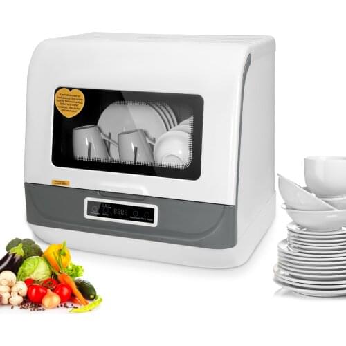 Home Desktop Dishwasher Countertop Dishwasher Standing Brush Bowl Machine Intelligent High Temperature Sterilization Brush Bowl