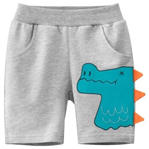 Childrens Clothing Boys Pants Shorts Kids Korean Style Fashion Baby Boy Pure Color Cotton Pockets Sports Summer Hot Sale