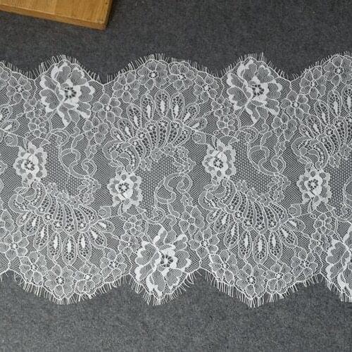 Sheer mesh trimming eyelash lace skirt childrens clothing apparel home decoration wedding veil