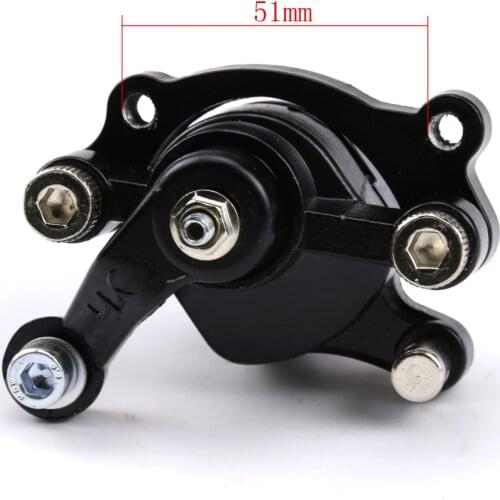 Front Right Mechanical Disc Brake Calipers 47cc 49cc Mini Pcoket Bicycle Rocket ATV QUAD Four Wheels Go Kart Dirt Bike Parts