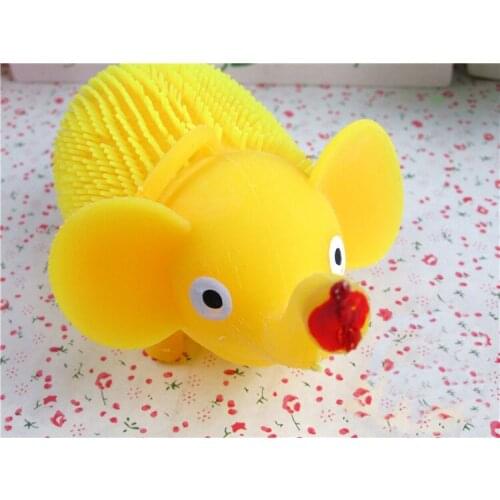 Software hot glowing toy Elephant Flash Ball Software Hot Glowing Ball Children Toy Elephant Doll To Vent 2020