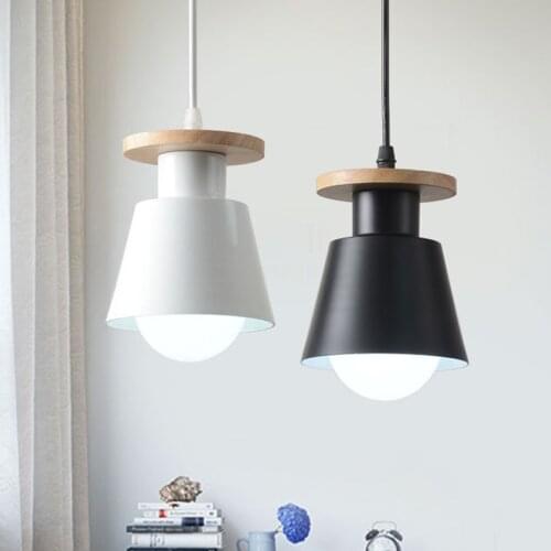 Simple Nordic Pendant Light Dinning Room Kitchen Restaurant Hanging Lamps Indoor Lighting Fixture Modern Led Home Bed Room Decor