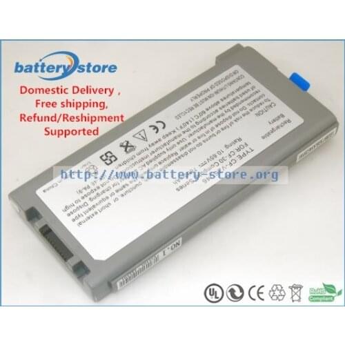Replacement battery CF-VZSU71U CF-VZSU72U CF-VZSU46U CF-VZSU46S, CF-VZSU46A ,10.65V, 7800mAh, 82W for Panasonic Toughbook CF-31