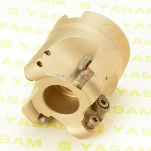 TRS-6R-63-22-4T indexable face milling cutter for round RD**1204 carbide inserts