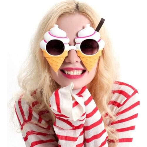 Sunglasses Cone Shape Funny Costume Glasses Decoration Christmas Party Ornament Beautiful Prop