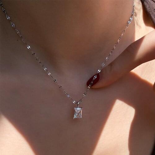 VENTFILLE 925 Sterling Silver Pearl Tassel Adjustable Necklace for Women French Simple Light Luxury Clavicle Chain Gift