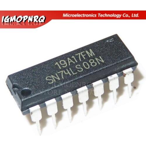 100pcs SN74LS08N SN74LS08 HD74LS08P 74LS08 DIP14 new original