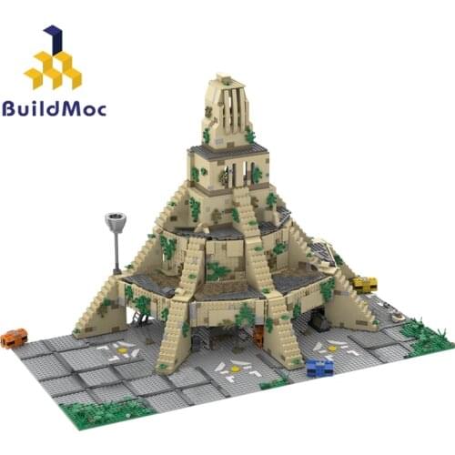 Buildmoc A New Hope Star Movie Ultimate Collector Series Yavin IV Rebel Base Massassi Temple City Castle Building Blocks Toys