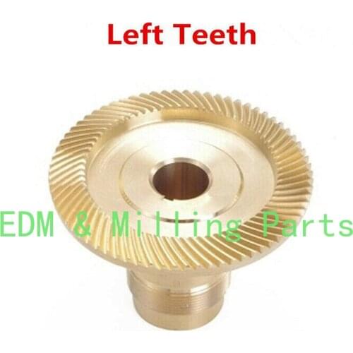 CNC Milling Machine Servo Power Feed Brass Gear Mill Left Modle Teeth For Bridgeport Milli TON-E KENF ALSGS SBS ALIGN