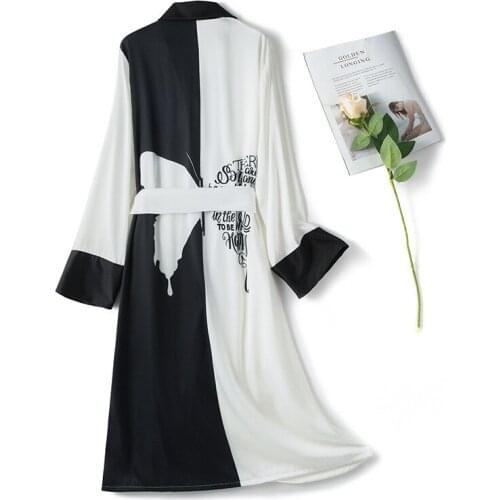 COLOR OF HEART Womens Sexy Robes