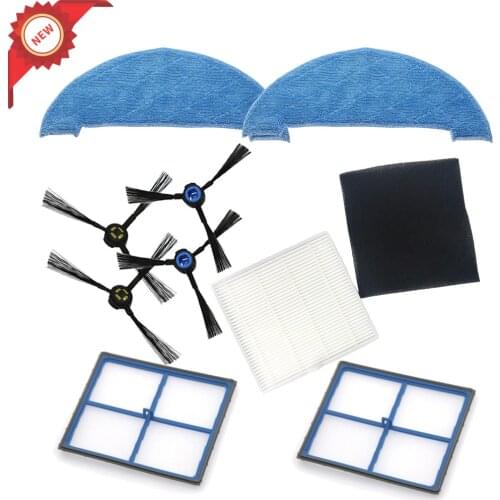 Hepa filter Side Brush Mop pad Primary Filter Replacement Kits for ilife V8s V8 X750 V80 X800 X785 vacuum cleaner part