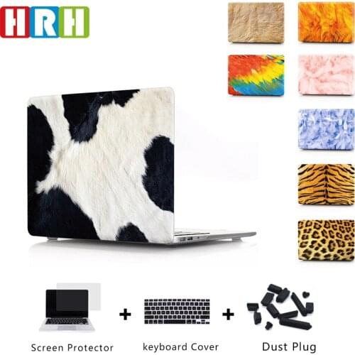 HRH Feather PC Laptop Body Shell Protective Hard Case Sleeve for Mac Pro Retina 13 12 15 A2159 16 Pro A2141 A2289 A2251
