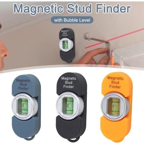 Magnetic Stud Finder Wall Scanner With Bubble Level Suit For Drywall Lath Wood Professional Stud Sensor Dropshipping