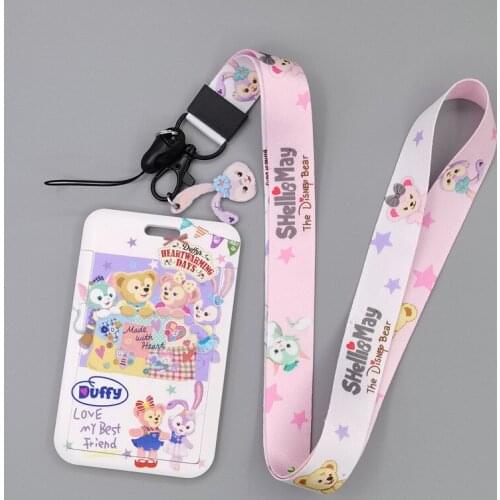 LB1472 Cute Cartoon Anime Neck Straps lanyard Car Keychain ID Card Pass Gym Mobile Phone Key Ring Badge Holder Jewelry gifts