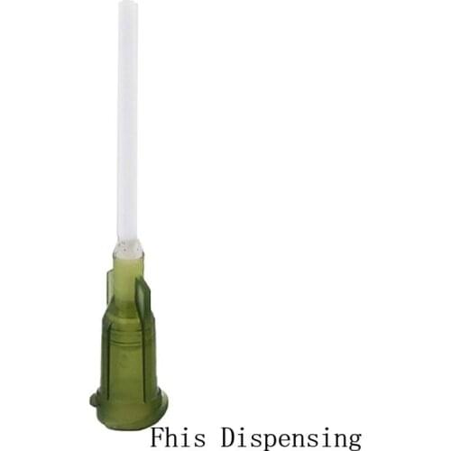 Pack of 100 Glue Dispensing Needle Tube Length 25mm 1 Inch PP Flexible Needle 14G