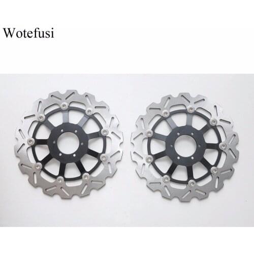 Wotefusi Front Brake Disc Rotors For Honda CBR 1100XX 99-08 CB 1100SF 2000-2003 [PA189]