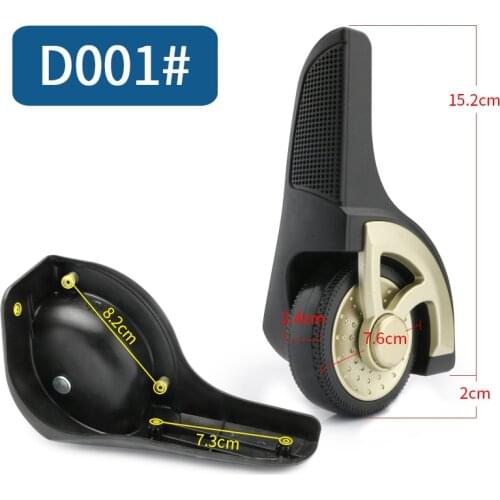 Luggage Casters Accessories Replacement High Quality Password Box Casters Suitcase Parts Repair Fashion Luggage Casters Wheels