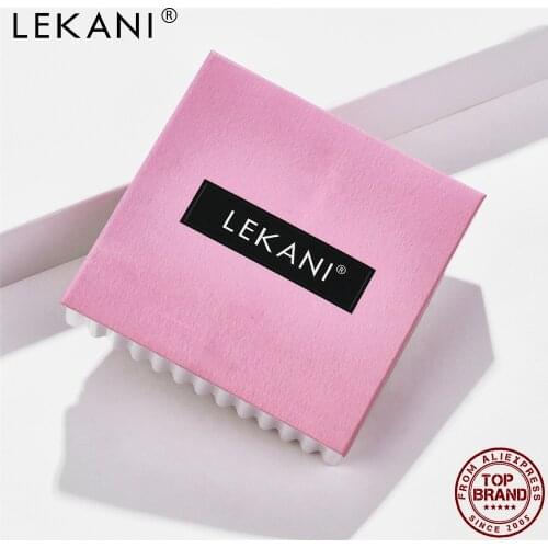 LEKANI Brand Jewelry Box Necklace Bracelet Earrings Jewelry Organizer Wedding Ring Box Display Hot Sale Trendy Gift Boxes