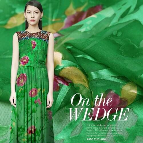 Super beautiful silk burnout fabric 8mm perspective shirt dress silk rayon fabric wholesale silk cloth 114cm