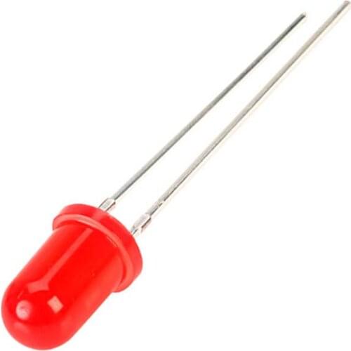 LED RED 5MM MERCEKLİ