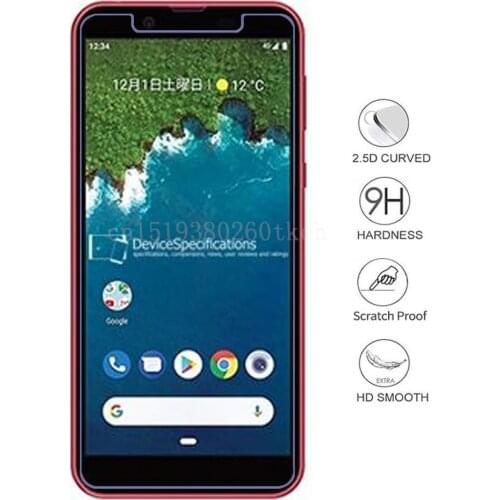 Tempered Glass For SHARP Android One S5 Screen Protector 2.5 9H Safety Protective Glass On For SHARP Android One S 5
