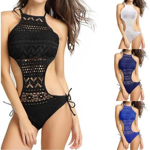 Sagace womens cut out strap One Piece Bikini Swimsuit slim swimsuit beach style Brazilian push ups купальники женские 2021