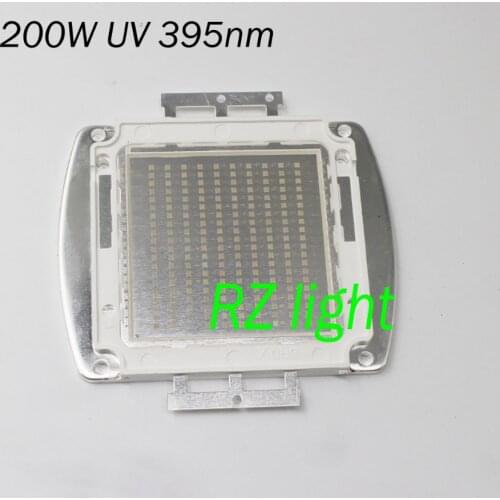 1PCS 200W SMD High Power LED Ultra Violet UV Purpl 395-400NM 45mil 33-36V 6A