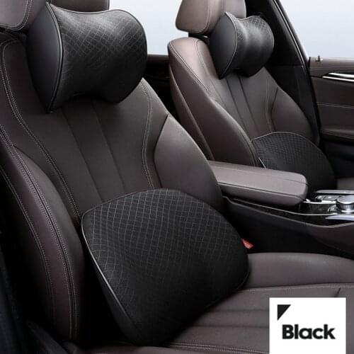 2Packs Car Seats Headrest Car Pillow with Adjustable Strap Breathable Car Neck Pillow Memory Foam Carseat