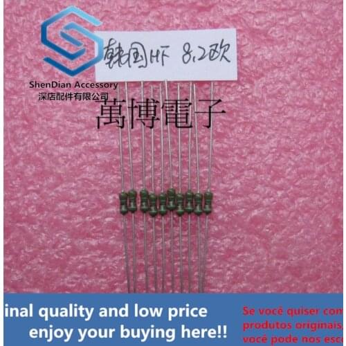 20pcs only orginal new HF resistor HANIL resistor Korea 1/4W 0.25W 8.2 Euro 8.2R