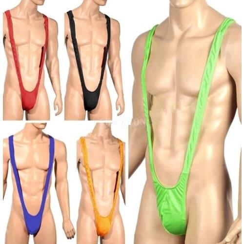 200Pcs/Lot Borat Mankini Costume Green Swimsuit Mens Swimwear Thong Bikini
