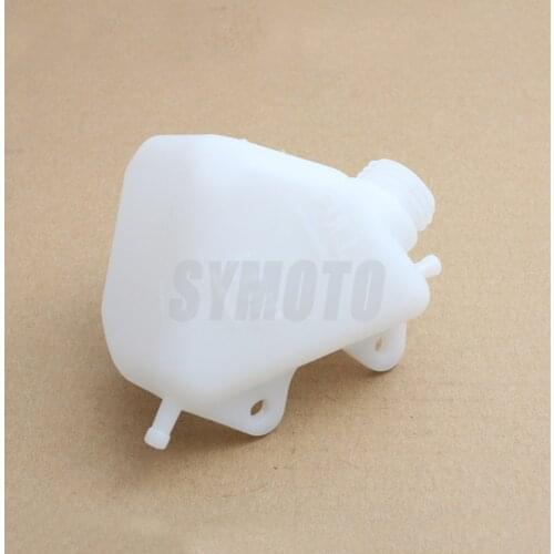 ABS Plastic Motorcycle Water Bottle Coolant Reservoir Tank Radiator Overflow For Kawasaki KLX250 1994-2007 KLX 250 1994-2007
