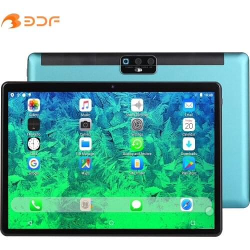 BDF H1 Pro 10.1 Inch Tablet Android 9.0 OS Google Play 3G Phone Call Quad Core 2GB RAM 32GB ROM Tablet PC Dual SIM GPS Tablets