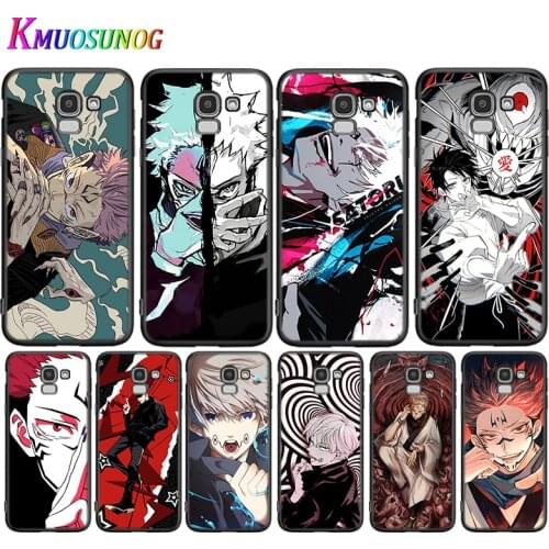 Jujutsu Kaisen Satoru Gojo anime For Samsung Galaxy J8 J7 J730 J6 J5 J530 J4 J3 J2 Prime Duo Core Star 2016 2017 2018 Phone Case
