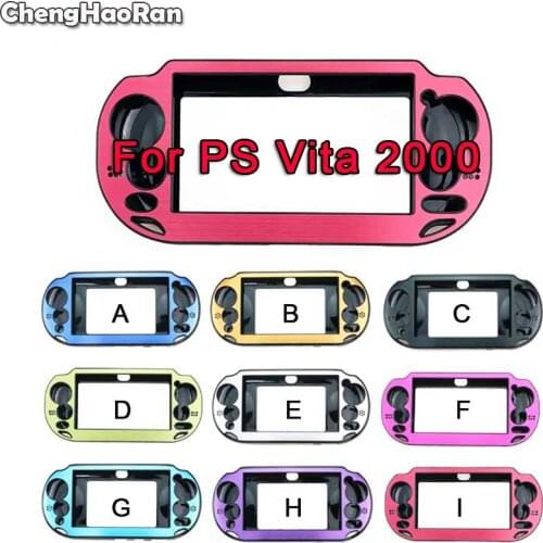 ChengHaoRan Aluminum Plastic Protective Skin Game Console Case Cover Shell for Sony PS Vita 2000 PSV 2000 PCH-20 Accessories