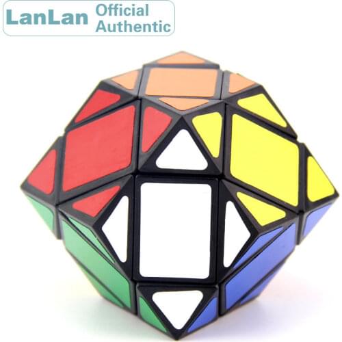 LanLan 3x3 Rhombohedral Dodecahedron Diamond Magic Cube Megaminxeds Speed Puzzle Antistress Brain Teasers Educational Toy