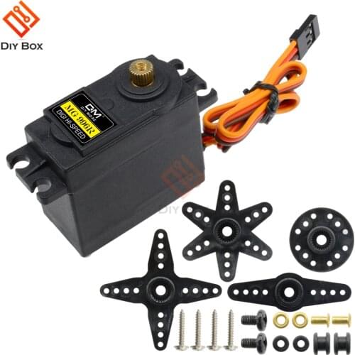 4PCS MG996 MG 996R MG996R DIY High Speed Metal Gears Digital RC Servo Motor High Torque Helicopter Car Boat Torque RC Car 1/8