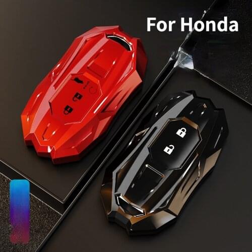 New Soft TPU Full Cover Remote Key Case For Honda Civic City Vezel Accord HR-V CRV Polit Jazz Jade Crider Odyssey Key Protector
