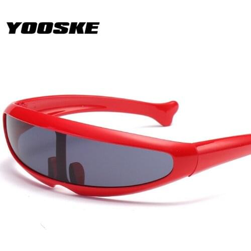 YOOSKE Cool X-men Sunglasses Men Brand Designer Mercury Lens Laser Glasses Travel Windproof Sun Glasses Male Robots Eyewear