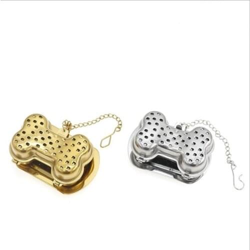 Creative Stainless Steel Bone Modeling Strainer Flower Tea Herb Filter Kitchen Accessories Tea Tools
