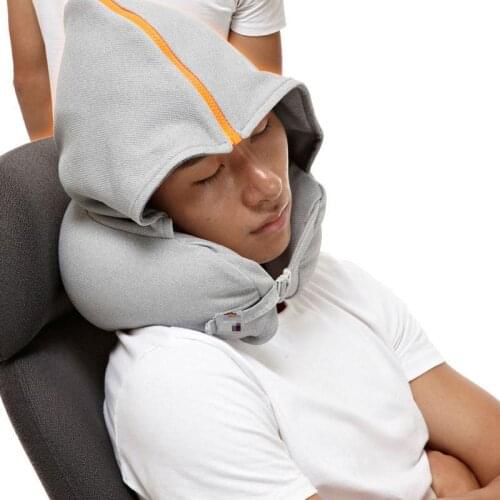 U-shape neck pillow fashion basic models Incheon Korea Design travel pillow sleeping any where any time