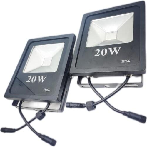 20W high power WS2811 led full color pixel RGB flood light , led addressable pixel floodlight DC12-24V;IP66