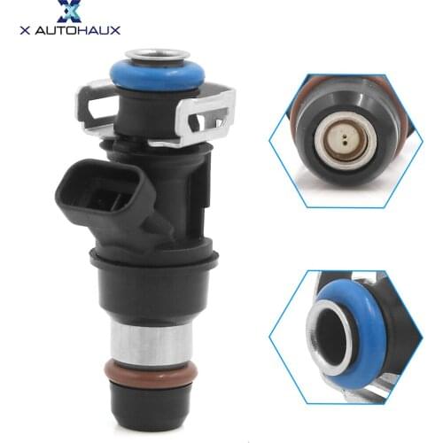X Autohaux Fuel Injectors 2 Holes Disc for Chevrolet Chevy Express Silverado GMC Savana Sierra Yukon Cadillac Escalade 17113553