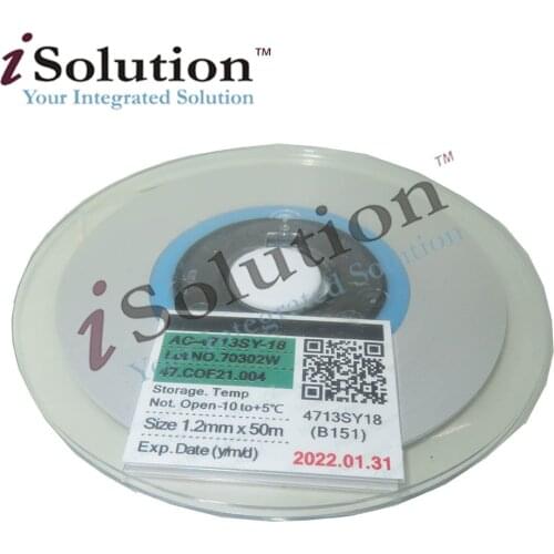 LCD Anisotropic Conductive ACF Film: AC-4713SY-18 AC-4713SY 1.2*50m 1.5*100m New Datecode