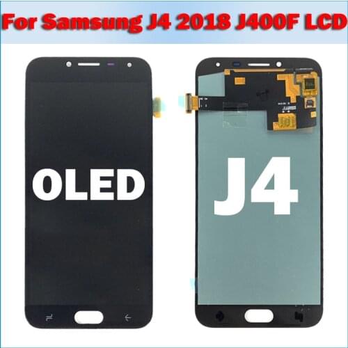 100% Tseted OLED LCD For Samsung J400 LCD Display Touch Screen Digitizer For Samsung Galaxy J4 J400 J400F J400G LCD Assembly