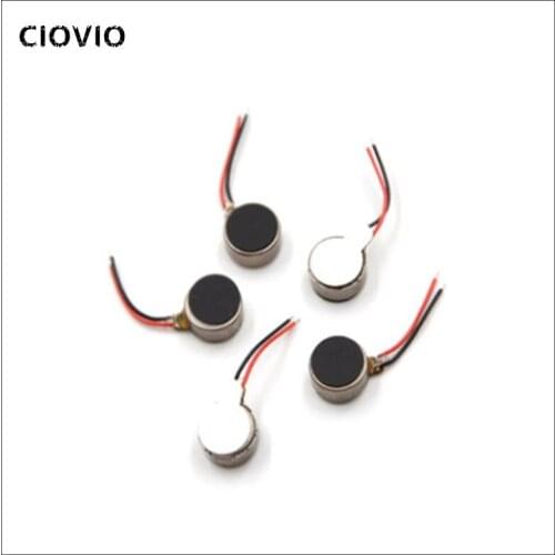 10x DC 3V 70mA 12000 RPM For Phone Coin Flat Vibrating Vibration Motor Vibration Motor G08 Drop ship